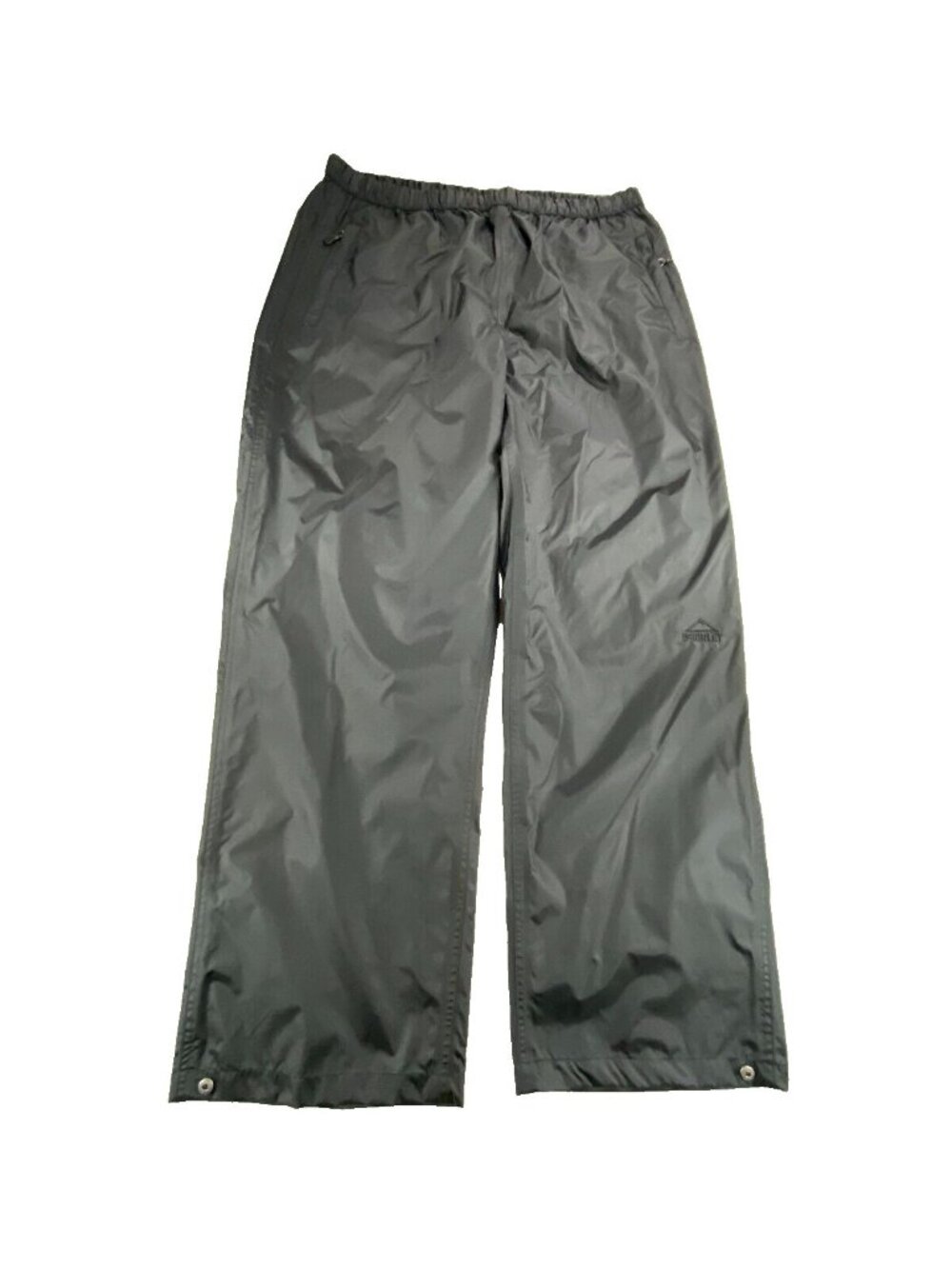 McKinley Aquamax Upstream Snow Pants Mens 2XL Black Zipper Pockets Pleated Front